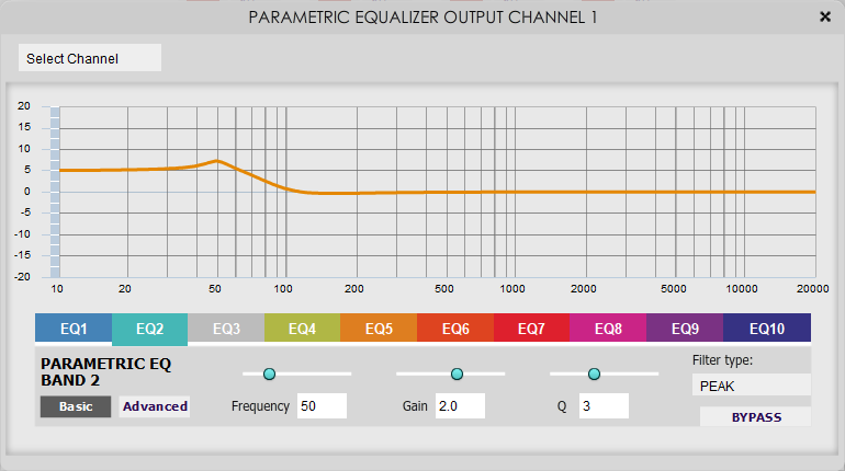 5R82 Sub MiniDSP Parametric 2