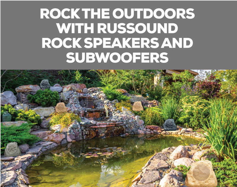 russound outdoor rock speakers