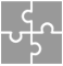 partner puzzle icon grey
