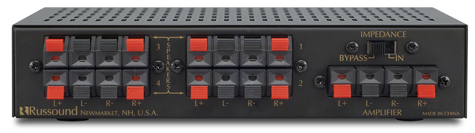 SS-4.2 4 Pair Single Source Impedance Matching Speaker Selector - Image 2