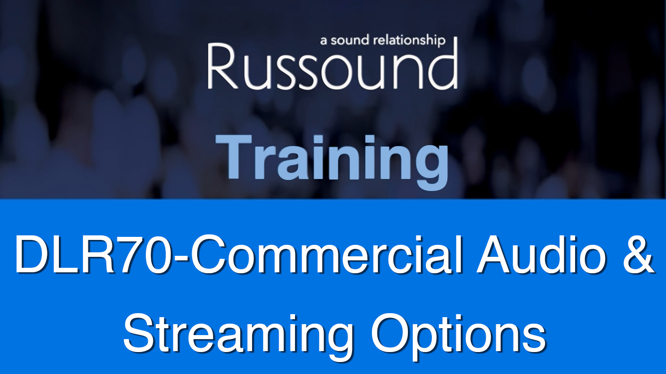 DLR70: Light Commercial & Streaming Options
