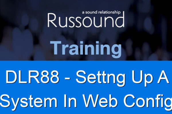 Setting Up A System In WebConfig